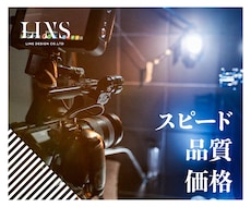 早くて丁寧！動画編集承ります イメージ1