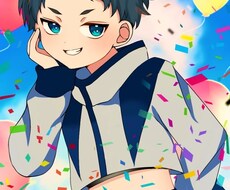 SNS用のアイコンのイラストを制作します イメージ1