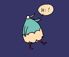 ﾄﾘﾋﾞﾄ(鳥人)、描きます イメージ1