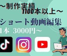 TikTokでバズる動画の編集を行います イメージ1