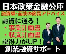 専門家が公庫の【創業計画書】作成サポートいたします 【融資に通る】【成功率がアップする】事業計画書を作成します！