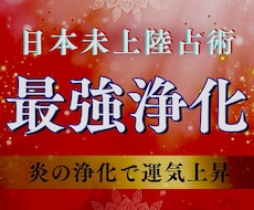 悪運、邪念、生霊、厄を浄化し人生を開運させます イメージ1