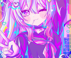 ビビッドカラーでポップなイラスト制作致します