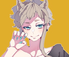 ぱっと目を引く可愛いSNSアイコンお描きします イメージ1