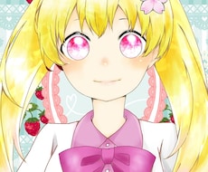 創作のキャラクターデザインを描きます