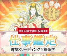 あなたの《お仕事全般》鑑定します お仕事運鑑定の詳細版（1000文字~）となります