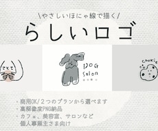 自営・作家さんへ◌ザ・手描きロゴイラスト◌描きます イメージ1