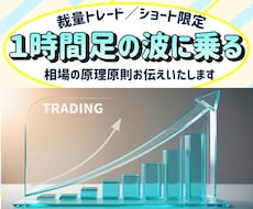 ショート専用★下落相場の波に乗る方法お伝えします 【完全裁量】私はこのロジックで専業トレーダーになりましたꕤ