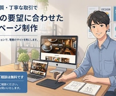HTML・CSSでWebサイトをコーディングします イメージ1