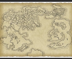 ファンタジーな街、世界地図を描きます イメージ1