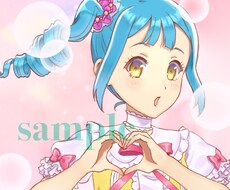 アニメチックな絵をお描きします イメージ1