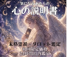 あの人の心の説明書｜本質・恋愛傾向・接し方を視ます イメージ1