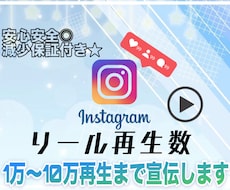 リール再生数1万～10万増えるまで宣伝します 万バズを目指す★あなたの動画をのばします！
