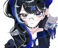 可愛く、目を引く素敵なイラスト作成いたします 立ち絵、1枚絵、キャラクターデザインなんでもおまかせ下さい！