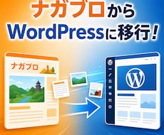 ナガブロからWordpressへお引越ししますます イメージ1