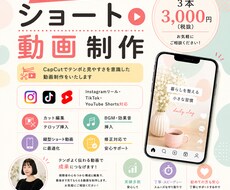 リール・ショート動画編集いたします イメージ1