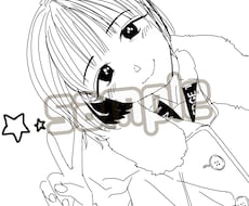 モノクロイラストを制作させていただきます イメージ1