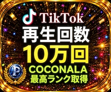 TikTokの動画再生数を10万回を増加します イメージ1