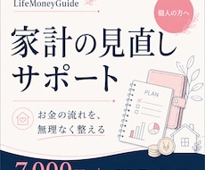 家計の現状整理と見直しレポートを作成します イメージ1