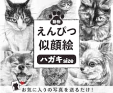 お家の猫ちゃんわんちゃん鉛筆で描きます イメージ1