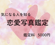 写真から無意識の情報を読み取り鑑定します イメージ1
