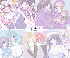 簡易イラスト描きます イメージ1
