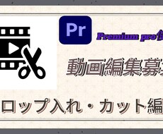 満足の行くように 動画編集をしています イメージ1