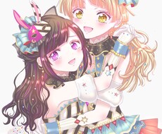 夢絵、カップルイラスト、SNS用アイコン描きます イメージ1