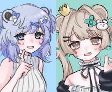 格安でかわいいイラスト・アイコン描きます その子らしさ、ぎゅっと詰め込みます。