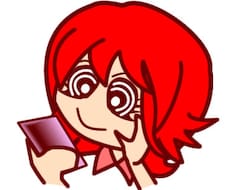 ポップな雰囲気の似顔絵ます 太めの描線でポップに可愛く描きます