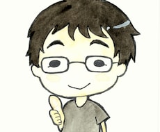 手描きでゆるくて可愛い似顔絵描きます チラシや名刺、SNSのアイコンにオススメ！