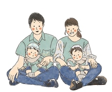 思い出のお写真をイラストで描きます イメージ1
