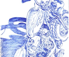 ペン画でのイラスト作成をいたします イメージ1