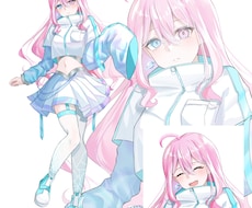 3名様限定！特別価格で女の子の立ち絵を描きます イメージ1