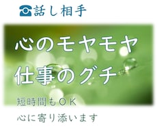 １分～ＯＫ！悩み相談・日頃のモヤモヤ・グチききます イメージ1