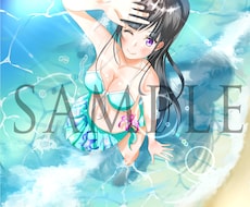 同人小説の表紙イラストなどの一枚絵をお描きします イメージ1
