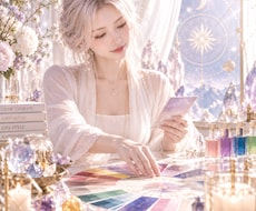 開運カラー鑑定❣️全体・仕事・恋愛等に良い色みます 良縁♡デート♡不登校♡健康等にも◎あなたの魂に合う色を伝授✨