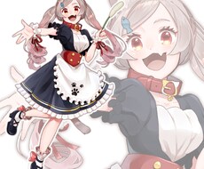 キャラクターメインのイラスト描きます 動画や本や立ち絵など、キャラクターを必要としている方へ！