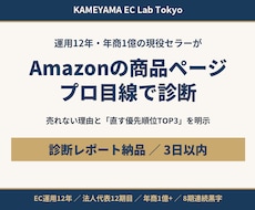 Amazonの商品ページを現役セラーが診断します 年商1億・運用12年の実務家が売れない理由を具体指摘