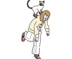 あなたとペット お描きします ⭐︎修正無制限⭐︎かわいくてシンプルなイラストお描きします