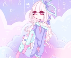 ゆめかわSNSアイコンお描きします イメージ1