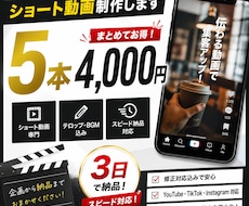 ショート動画制作します イメージ1