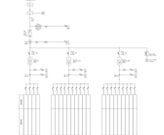 単線結線図を作成します アナログ図面を電子データ化し、DXをサポートします。