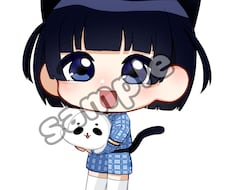 グッズに使うSDイラスト描きます イメージ1