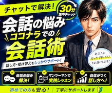 会話の悩み★話し方★対応の仕方をレッスンします ココナラのお客様への話し方がわからない方へのチャットサービス