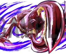 カッコよさ全開、迫力満点の昆虫のイラストを描きます グッズや昆虫図鑑等のイラストにどうぞ！商用利用OKです！