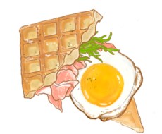 お料理のイラスト描きます イメージ1