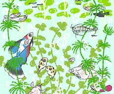 ゆるかわᗦ↞◃生き物イラスト描きます イメージ1