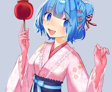 固定キャラ・代理キャラをSNSアイコンにします イメージ1