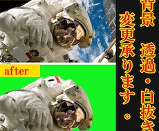 30枚納品／画像＆写真の透過・白抜き仕上げます イメージ1